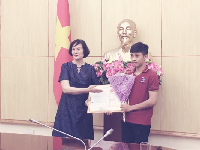 Nguyễn Công Thiện là người Khmer được đề nghị danh hiệu học sinh, sinh viên giáo dục nghề nghiệp xuất sắc, tiêu biểu năm 2020.