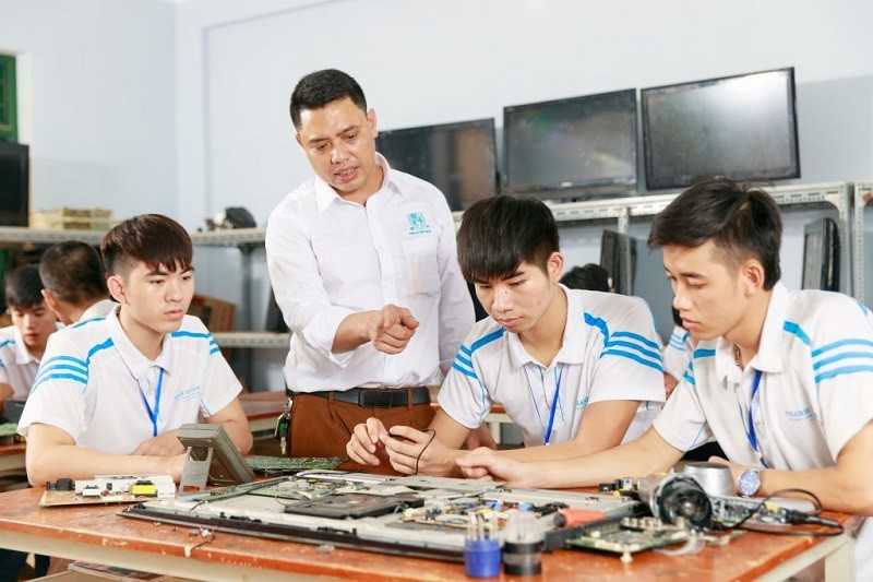Đào tạo nghề tại Trung tâm Dạy nghề Thanh Xuân – một trong những cơ sở đào tạo có uy tín. Ảnh minh họa