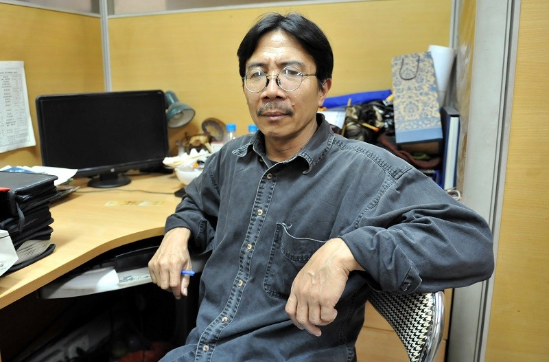 Nhà báo, nhà nghiên cứu Hà Nội Nguyễn Ngọc Tiến. Ảnh: TG
