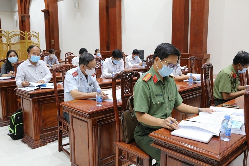 Ban Chỉ đạo thi tốt nghiệp THPT tỉnh Tiền Giang họp công tác chuẩn bị kỳ thi. 