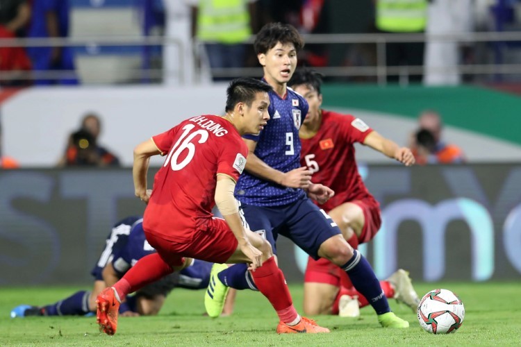 Trận Việt Nam 0 - 1 Nhật Bản tại vòng tứ kết ASIAN Cup 2019.