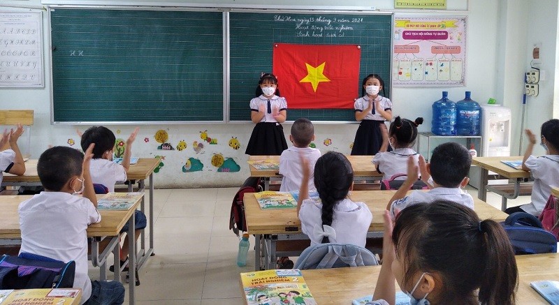 Trường học Bắc Ninh chuẩn bị cơ sở vật chất đón học sinh trở lại trường.