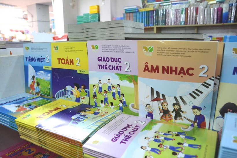 Sách giáo khoa lớp 2 được sử dụng trong năm học 2021 - 2022. Ảnh: Nhà xuất bản Giáo dục Việt Nam
