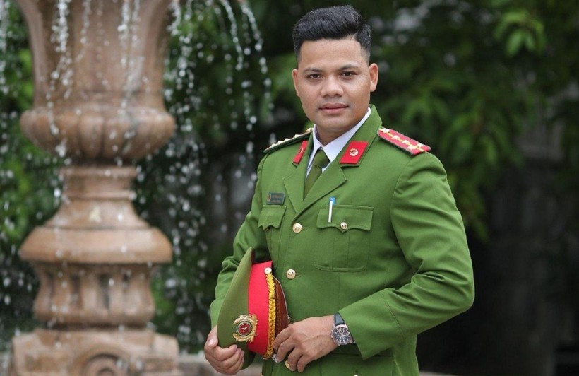 Đại úy Nguyễn Văn Đào mong muốn được như ông cha của mình góp sức bảo vệ cho quê hương, đất nước.