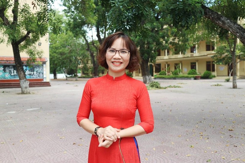 Cô Nguyễn Lệ Lan – giáo viên Lịch sử, Trường THPT Phan Đăng Lưu (huyện Yên Thành, Nghệ An).