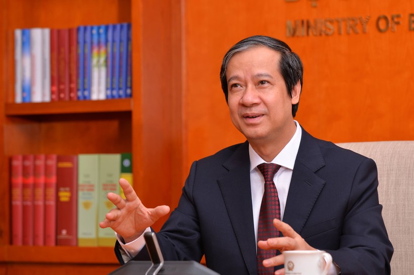 Bộ trưởng Nguyễn Kim Sơn. Ảnh: Thế Đại