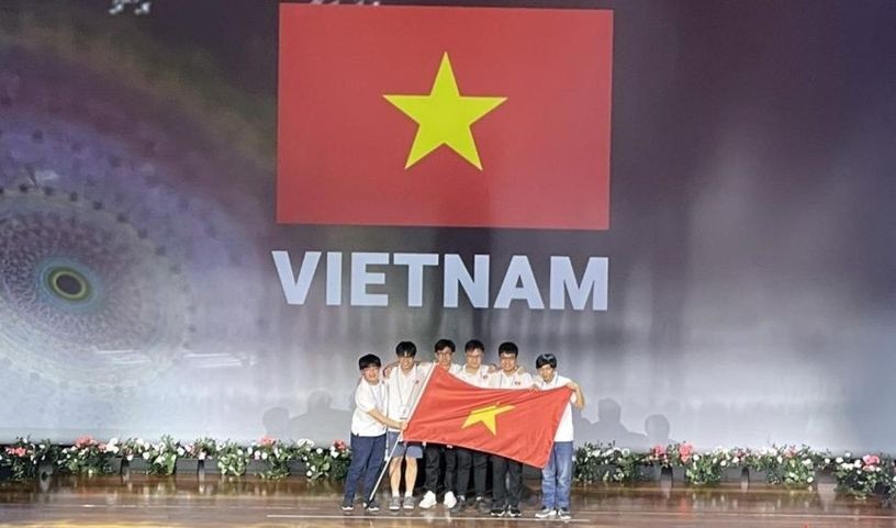 Học sinh Việt Nam giành chiến thắng trên đấu trường trí tuệ quốc tế.