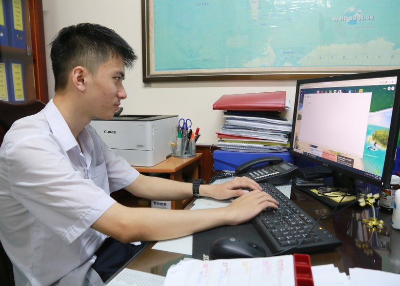 Trần Vinh Khánh có niềm đam mê đặc biệt với môn Tin học.