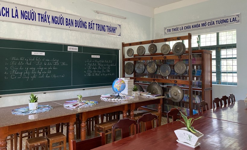 Phòng cơ sở vật chất Trường PTDTBT Tây Sơn (huyện Tây Sơn, tỉnh Bình Định).