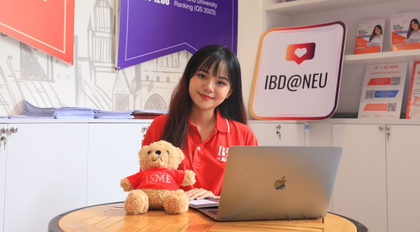 Nhật Linh là sinh viên duy nhất của khóa I16MT đạt bằng Xuất sắc cho năm học tại Việt Nam theo Chương trình IBD@NEU.