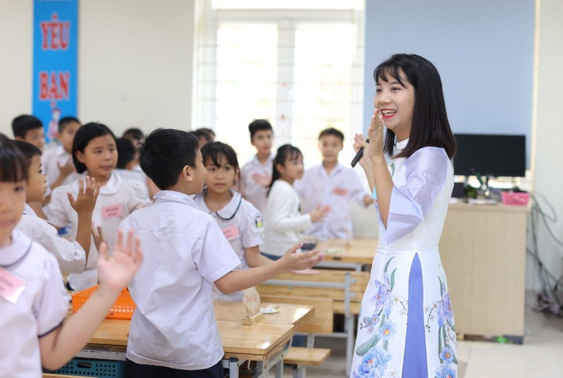 Giáo viên Hà Nội tham gia Hội thi Giáo viên dạy giỏi năm học 2023-2024. Ảnh minh họa: ITN