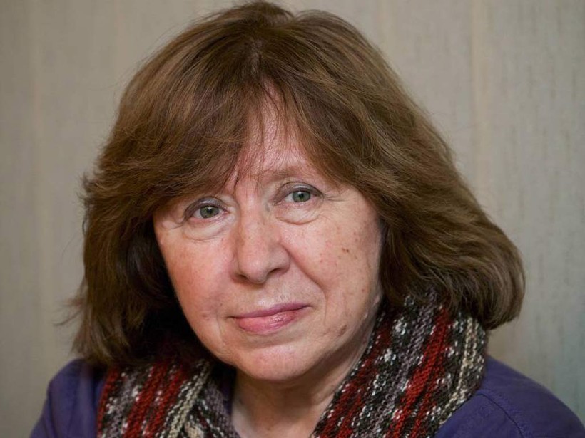 Nhà văn Svetlana Alexievich. Ảnh: INT