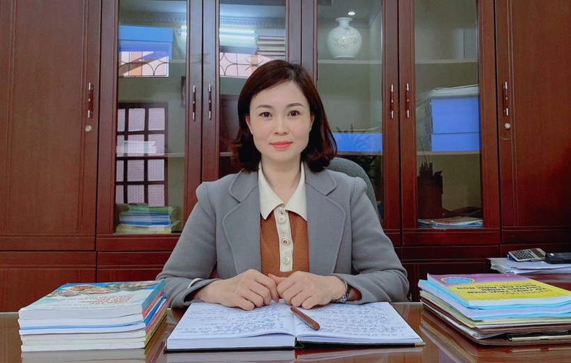 Bà Nguyễn Thị Thanh Thảo - Phó Trưởng phòng GD&ĐT huyện Ý Yên (Nam Định). Ảnh NVCC