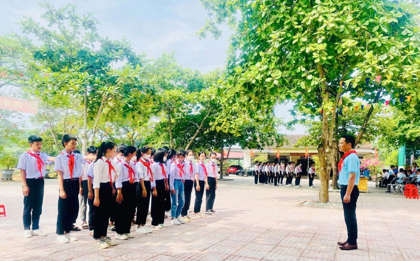 Đội ngũ Tổng phụ trách Đội các trường học tại Nghệ An đang “già hóa”. Ảnh: NVCC