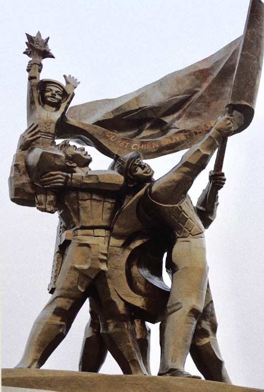 Tượng đài chiến thắng Điện Biên Phủ. Ảnh: INT