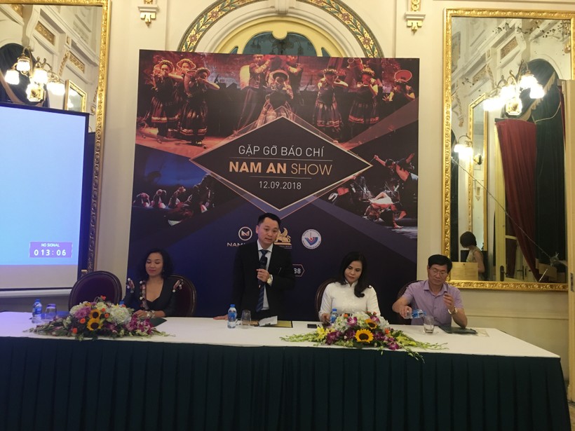 Ông Nguyễn Thành Nam – Tổng Giám đốc Công ty Nam Hưng phát biểu tại buổi họp báo 