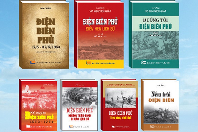 Bộ sách “65 năm Chiến thắng Điện Biên Phủ - Mốc vàng chói lọi” 