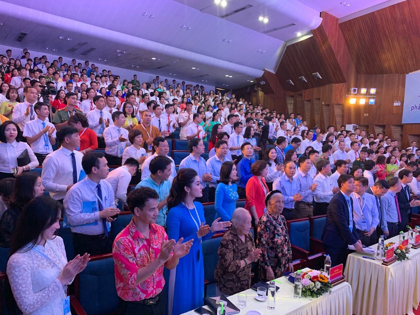 Đại biểu dự Đại hội Liên hiệp Thanh Niên Việt Nam thành phố Hà Nội lần thứ VII, nhiệm kỳ 2019 - 2024