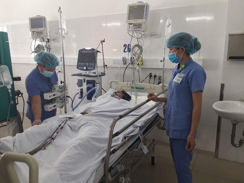 Bệnh nhân còn lại đang được cấp cứu tích cực tại BV Đà Nẵng

