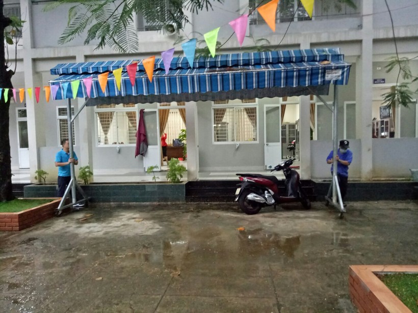 Các trường học ở Đà Nẵng triển khai phương án phòng chống bão số 6