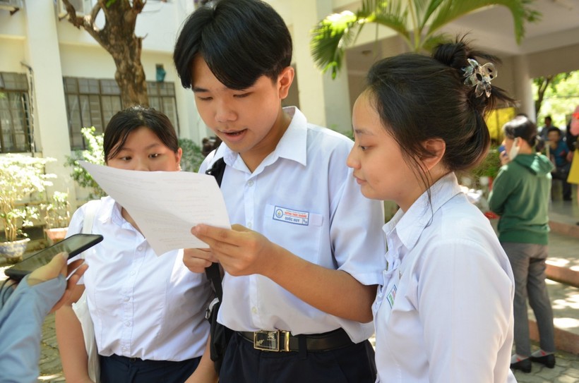 Học sinh Đà Nẵng tham dự kỳ thi tuyển sinh vào lớp 10 THPT năm học 2020  - 2021