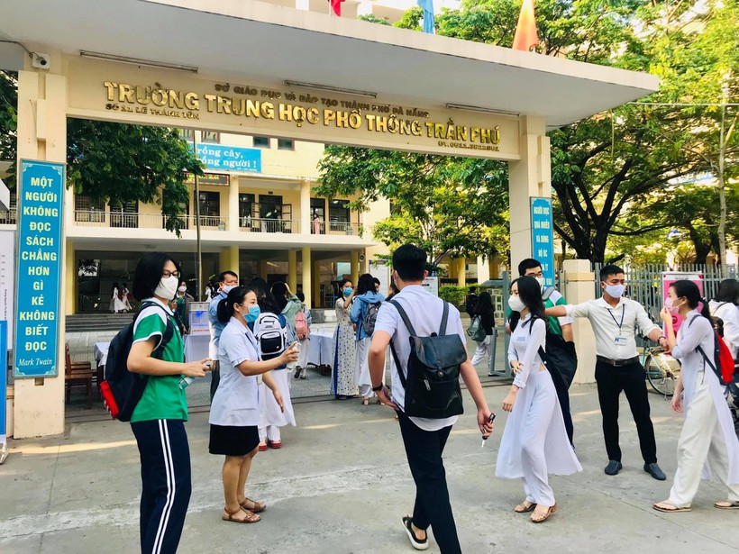 Các trường học ở Đà Nẵng kích hoạt các biện pháp phòng, chống dịch Covid - 19. 
