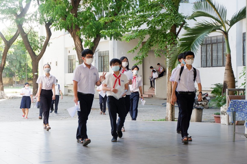 Thí sinh Đà Nẵng tham dự kỳ thi tuyển sinh vào lớp 10 THPT công lập năm học 2021 - 2022.