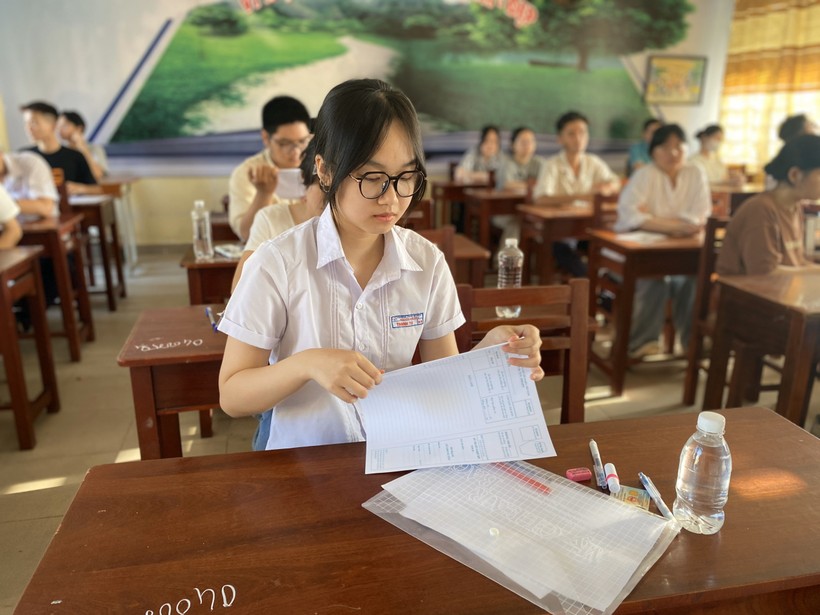 Thí sinh Đà Nẵng tham dự thi tốt nghiệp THPT năm 2023. 