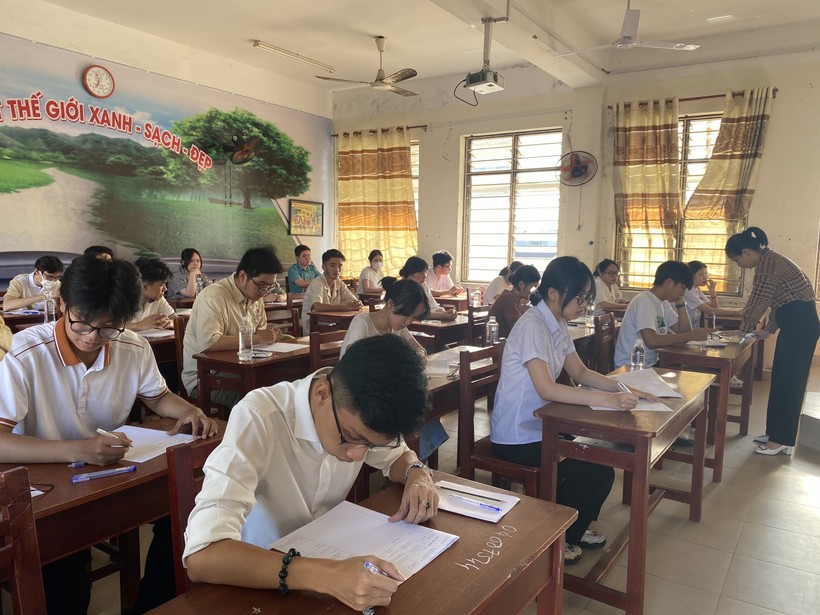 Thí sinh Đà Nẵng tham dự kỳ thi tốt nghiệp THPT năm 2023. 