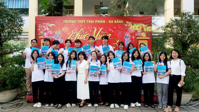 Đội tuyển môn Địa lý, Trường THPT Thái Phiên tham dự Kỳ thi chọn học sinh giỏi lớp 12 cấp thành phố, năm học 2023 - 2024.