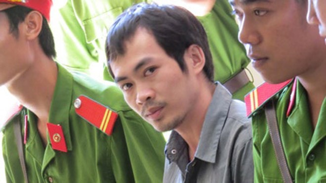 Bị cáo Nguyễn Thân Thảo Thành tại tòa