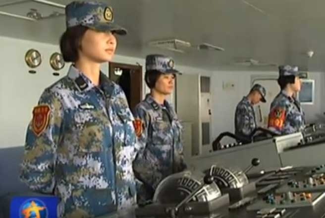 Trung Quốc huấn luyện thực tế chiến đấu ở Biển Đông
