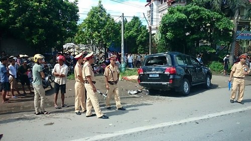 Cận cảnh hiện trường vụ tai nạn khiến Trung tướng công an tử vong