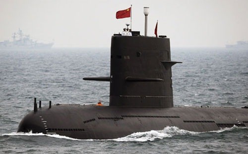 Một tàu ngầm của Trung Quốc.