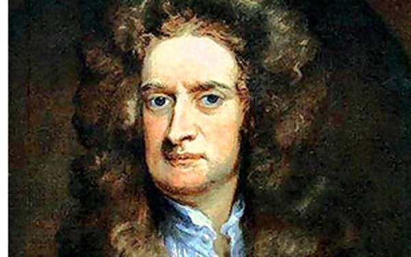 Chân dung Isaac Newton vẽ năm 1702. Ảnh: Wikipedia.