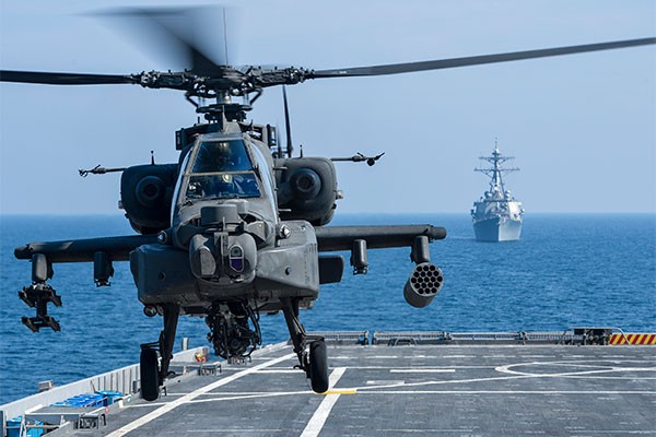 Siêu trực thăng Mỹ rơi ở Hàn Quốc