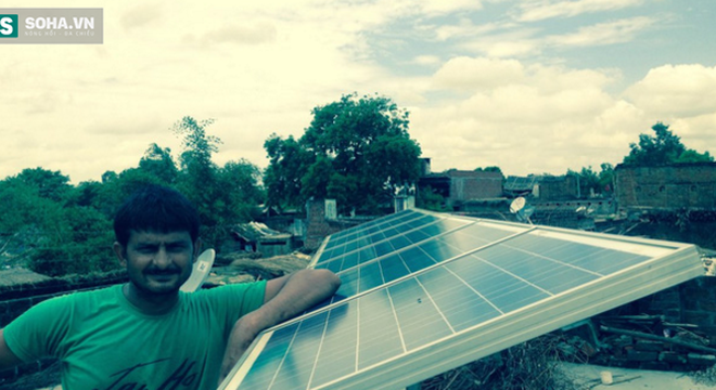 Người dân Ấn Độ đang tự... sản xuất điện mặt trời!