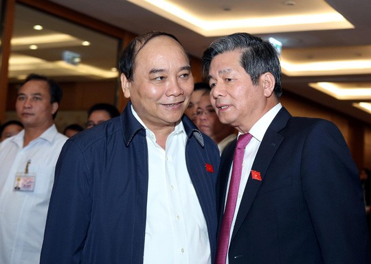 Giới thiệu ông Nguyễn Xuân Phúc làm Thủ tướng