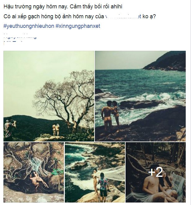 Hậu trường ảnh cưới nude tại Đà Nẵng gây tranh cãi