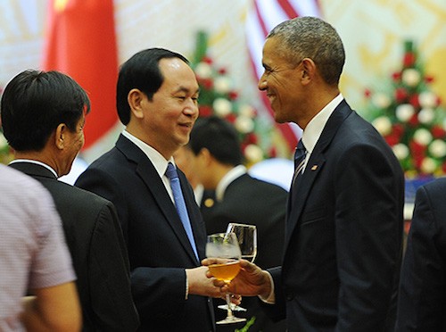 Tổng thống Obama nghe nhạc dân tộc Việt Nam trong tiệc chiêu đãi