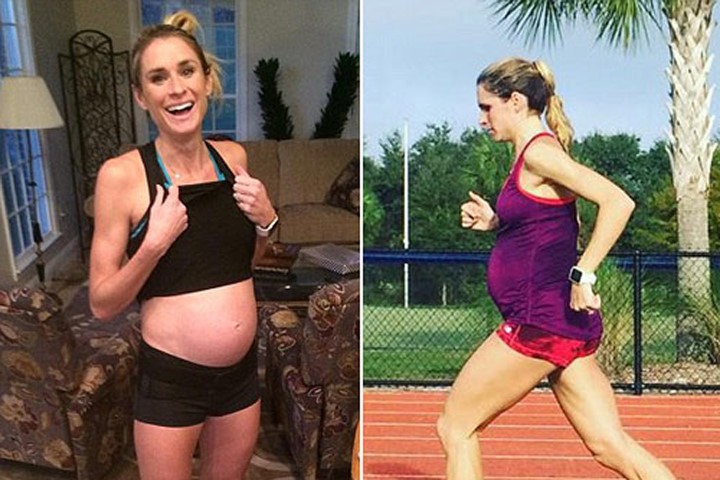 Nỗ lực phi thường của nữ VĐV Olympic khi đang mang thai