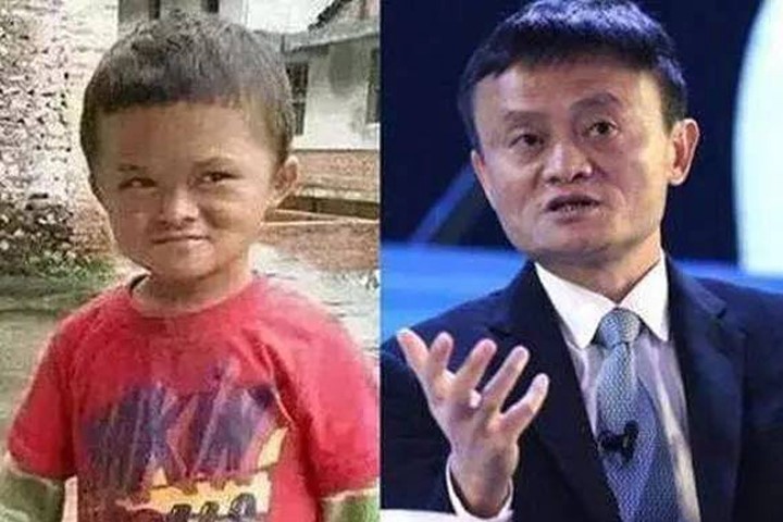 Cậu bé 8 tuổi "đổi đời" nhờ có bộ mặt giống hệt tỷ phú Jack Ma