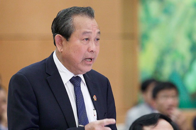 Phó Thủ tướng thường trực Trương Hòa Bình