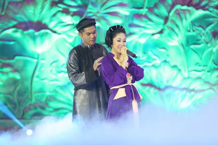 Lê Phương và bạn trai mới Trung Kiên đưa beatbox vào dân ca