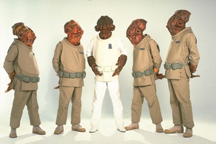 Người Mon Calamari trong phim Star Wars là những người cá ngoài hành tinh nổi tiếng nhất trong các cuốn tiểu thuyết