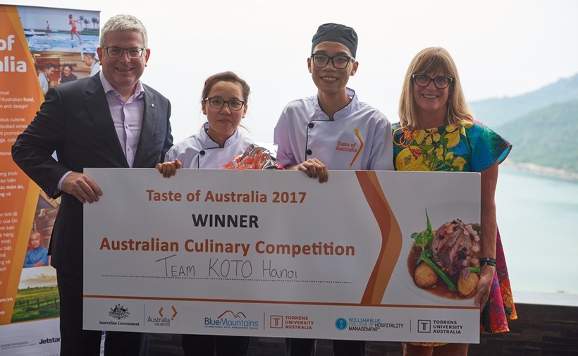 Các trường đào tạo ẩm thực Úc sắp đón thí sinh chiến thắng Taste of Australia