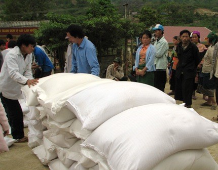 Hỗ trợ Yên Bái hơn 460 tấn gạo