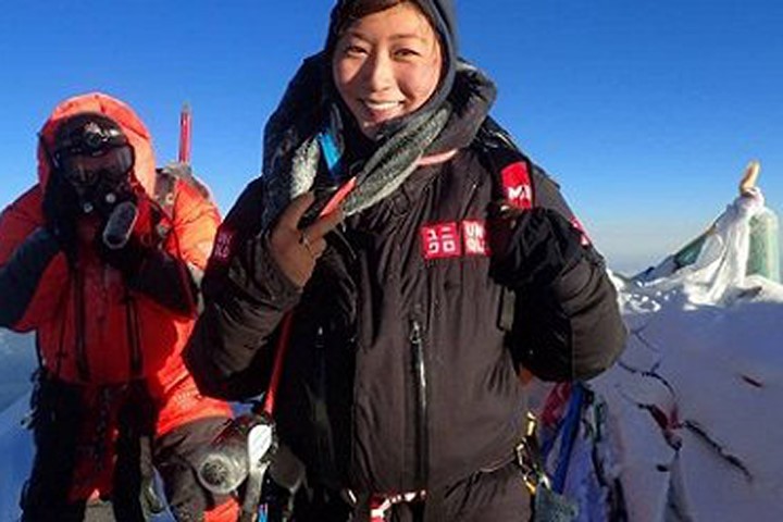 Nữ sinh Nhật Bản chinh phục 7 đỉnh núi cao nhất 7 lục địa