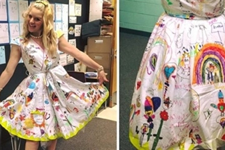Trang phục hài hước tạo cảm hứng cho học sinh của giáo viên thế giới