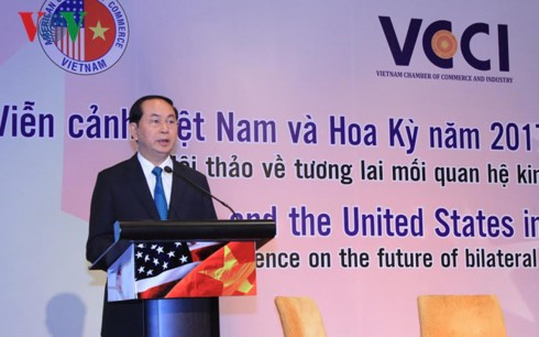 Chủ tịch nước Trần Đại Quang phát biểu tại Hội thảo
